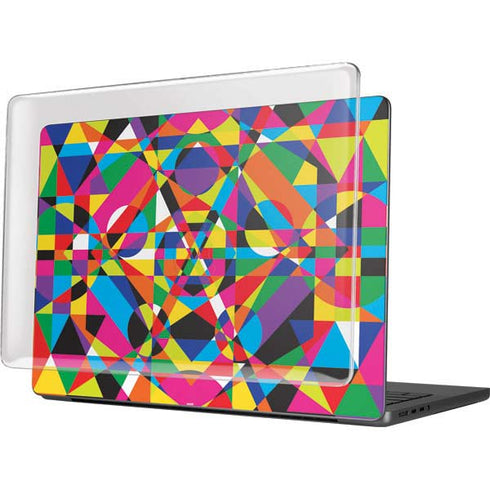 Parallel Vectors MacBook Pro 14in (2021-24) Case plus Skin